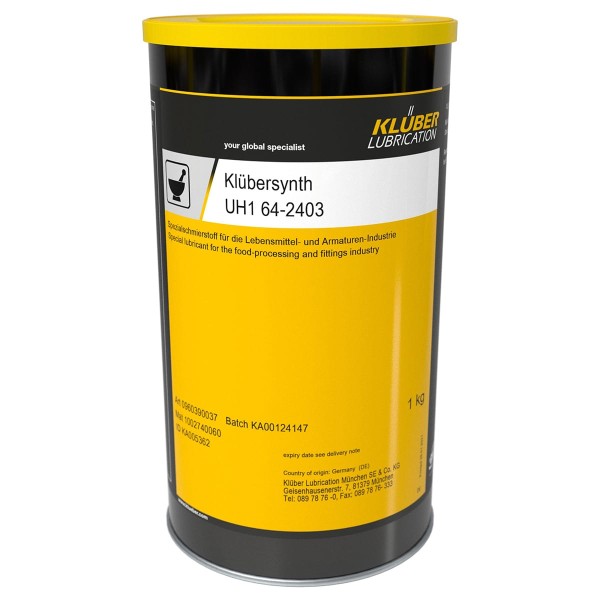 Gottwald Klüber Klübersynth UH1 64-2403 Dose 1kg 0960390037