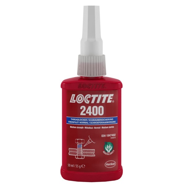 Gottwald Loctite Schraubensicherung Health & Safety 2400 50 ml Flasche 1947402